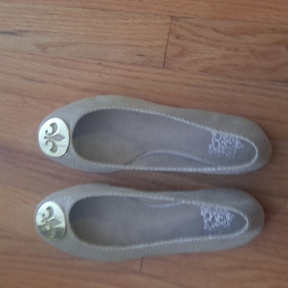 New Jeffrey Campbell Fleur De Lis Faux Snakeskin Leather Ballet Flats Si… - Picture 5 of 8